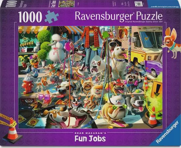 MacAdam: The Dog Walker 1000 pc Puzzle