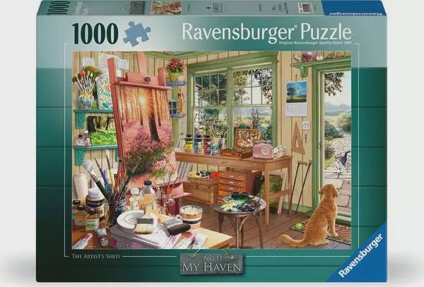 The Artist's Shed 1000 Pc Puzzle