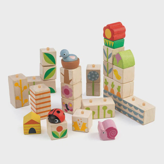 Garden Blocks Tender Leaf
