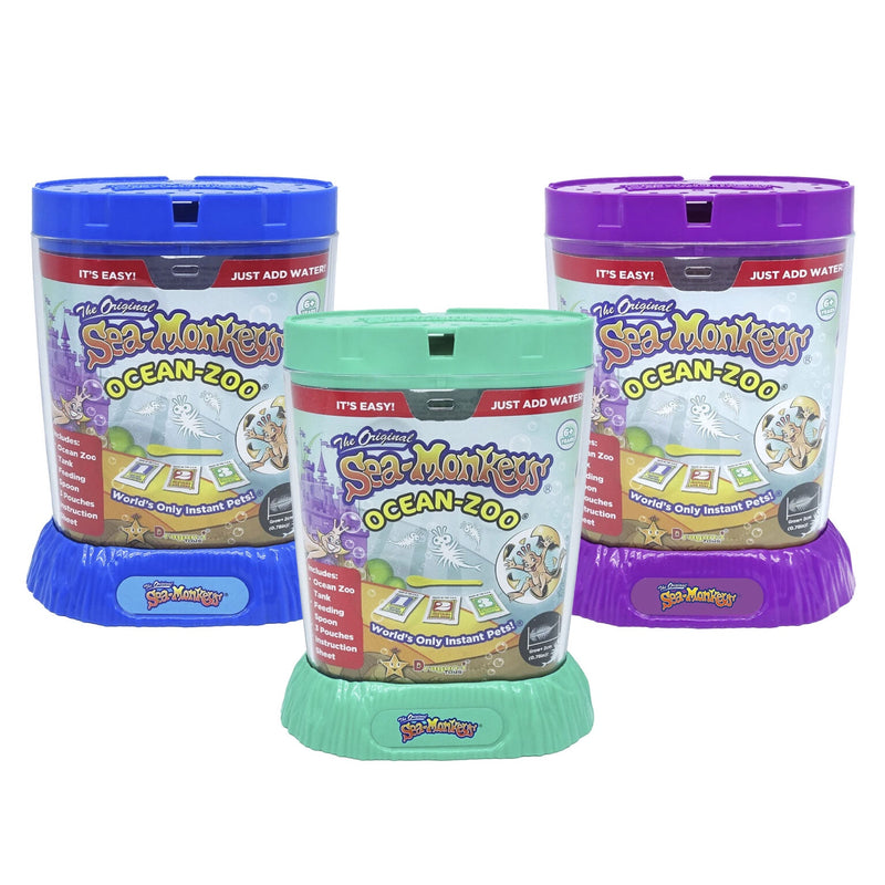 SEA-MONKEY OCEAN ZOO 12 PCS