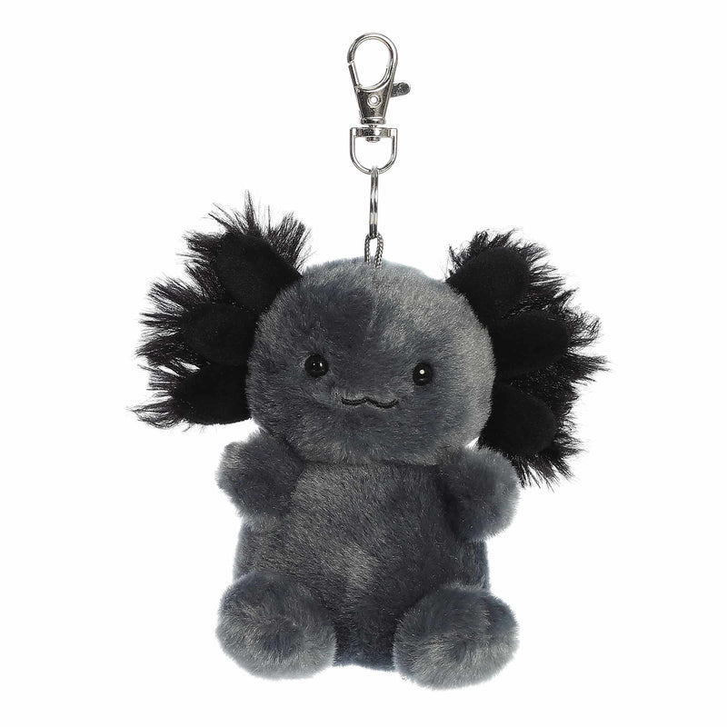 Palm Pal - Onyx Axolotl Clip On