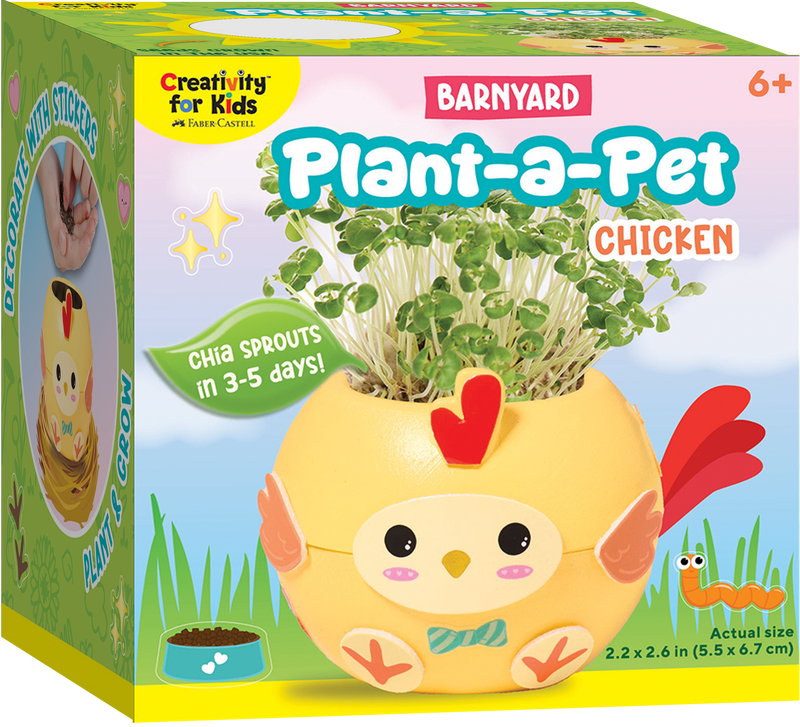 PLANT A PET BARNYARD CHICKEN