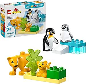 Wild Animal Families: Penguins & Lions - 10442