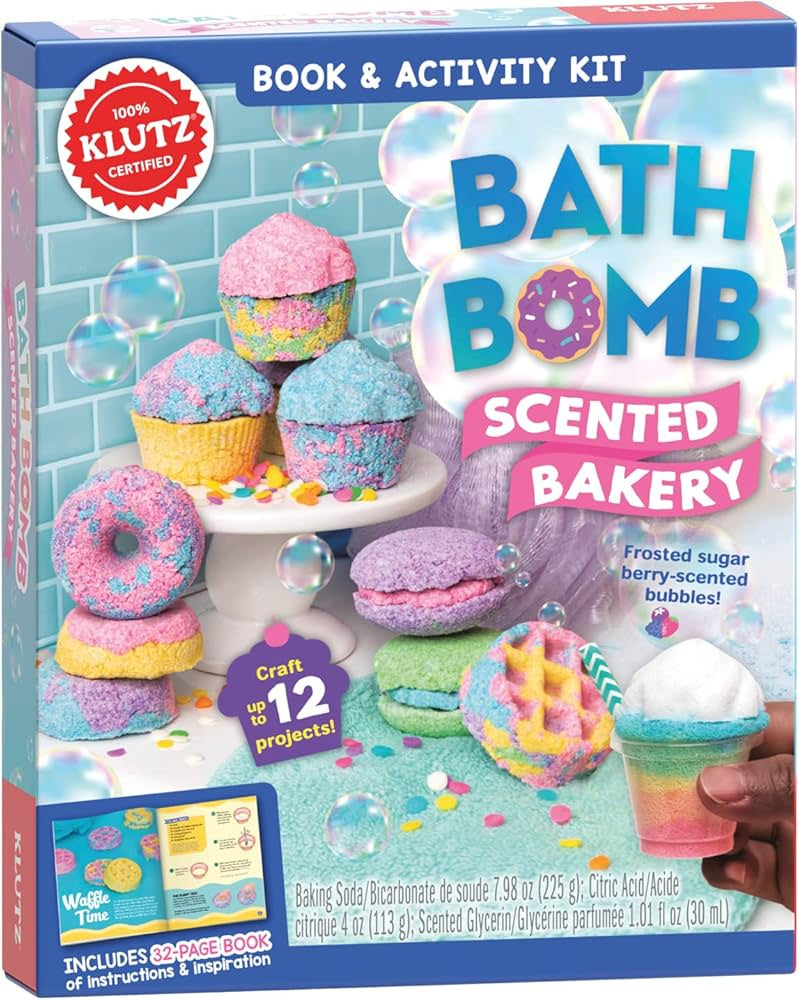 Klutz Bath Bomb Scented Bakery