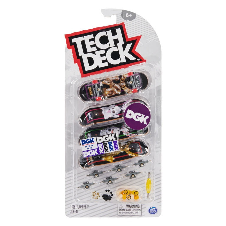 Tech Deck 4 pack - INC