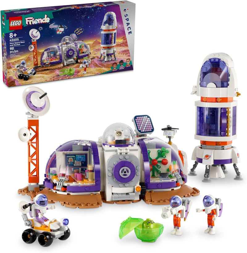 Mars Space Base and Rocket - 42605