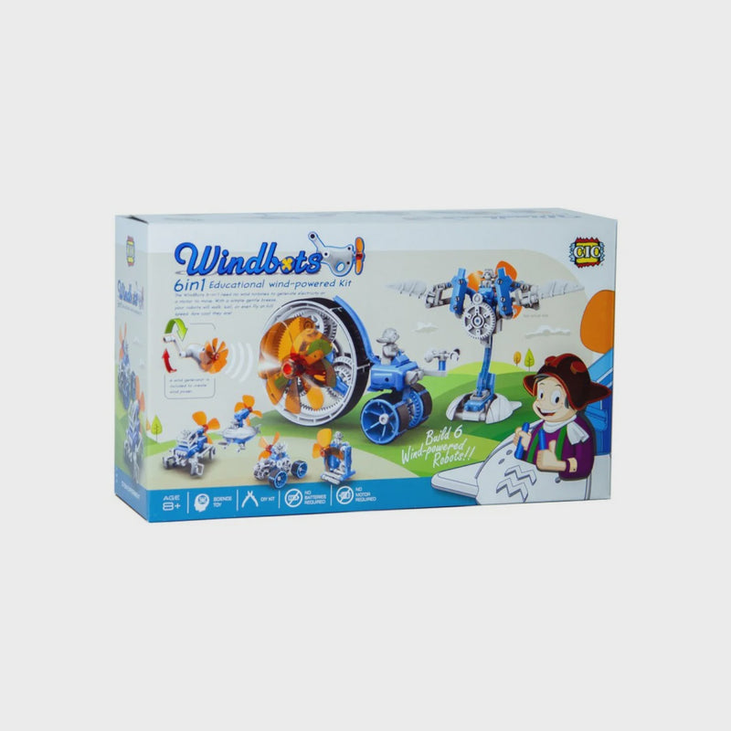 6 in 1 Educational Wind Powered Kit