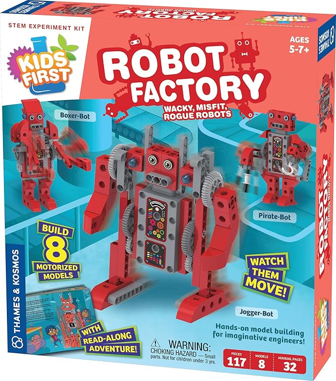 Kids First: Robot Factory: Wacky, Misfit, Rogue