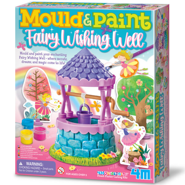 MOULD & PAINT FAIRY WISHING WELL