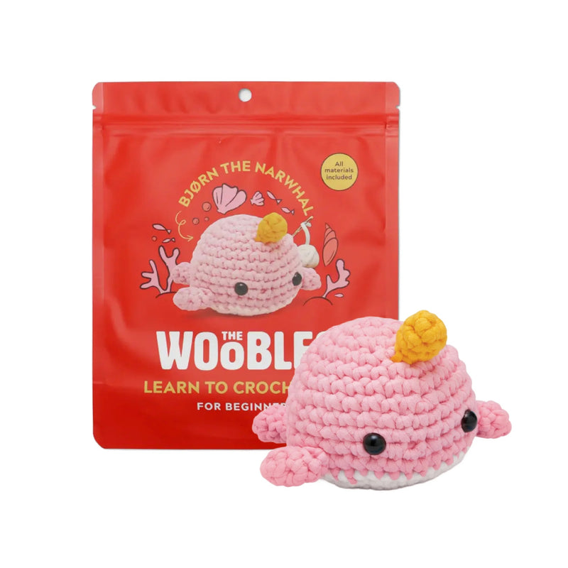 Bjorn the Narwhal Pink