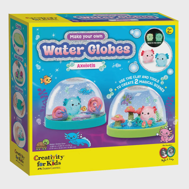 Make Your Own Water Globes Axolotls