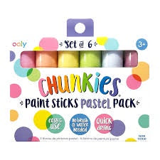 OOS-Chunkies: Paint Sticks Pastel Pack (Set of 6)