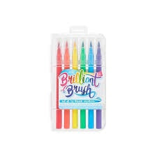 Brilliant Brush: Brush Markers (Set of 12)