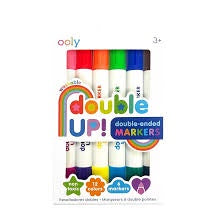 Double Up!: Double-Ended Markers (Set of 6 / 12 Colors)