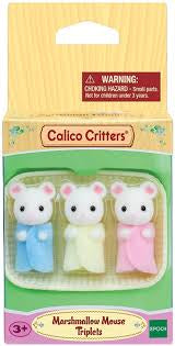 Marshmallow Mouse Triplets