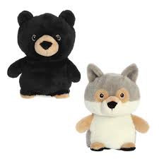 ECO NATION - REVERSIBLE ECO PAIRS - BLACK BEAR/WOLF 6.5