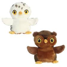 ECO NATION - REVERSIBLE ECO PAIRS - SNOWY OWL/BARN OWL 6.5