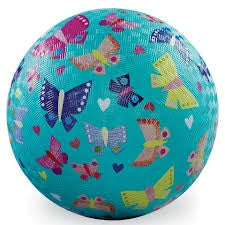 7" Playground Ball/Butterfly Rainbow