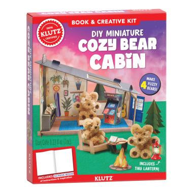Klutz DIY Miniature Cozy Bear Cabin