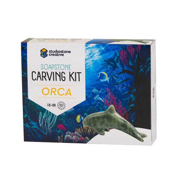 Orca Soapstone Carving Kit at Kaboodles Toy Store