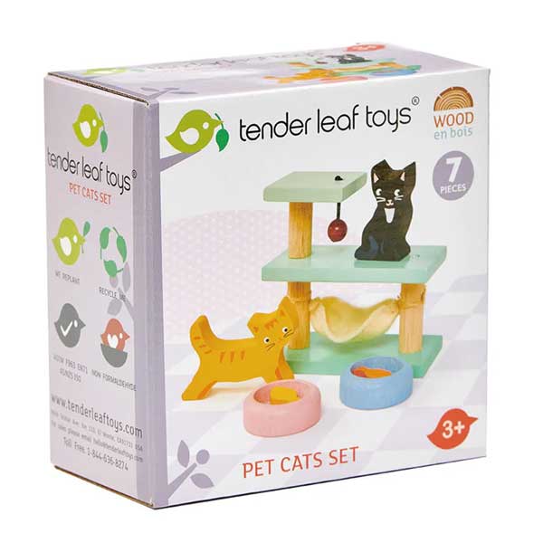 Tender Leaf Pet Cat Set at Kaboodles Toy Store Vancouver